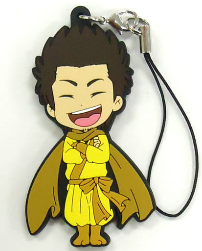 Isao Kondo Ninja Version Rubber Strap from Gintama by Movic, Length Approx. 8 cm, Pre-Owned