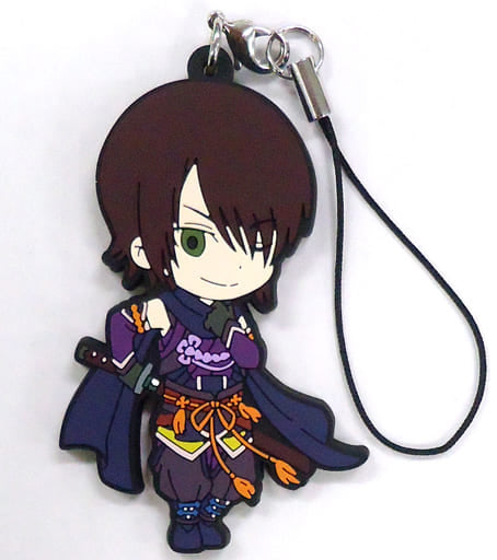 Shinsuke Takasugi Gintama Rubber Strap Collection Ninja Version Movic Length Approx. 8 cm Pre-Owned