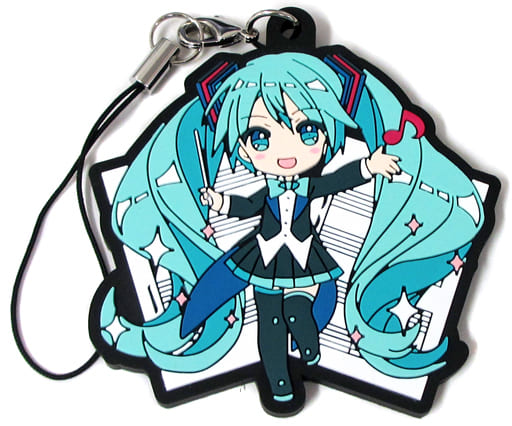 Hatsune Miku Symphony 2017 Rubber Strap - iXima Illustration - Approx. 5.5 x 6 cm - Pre-owned Event Goods
