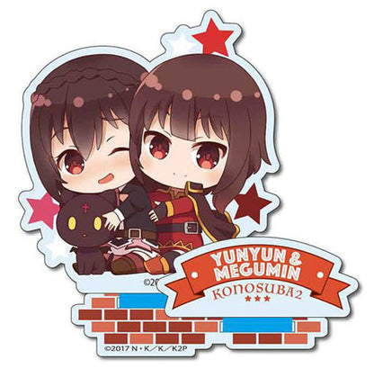 Yunyun & Megumin GyuGyutto Acrylic Figure KonoSuba 2