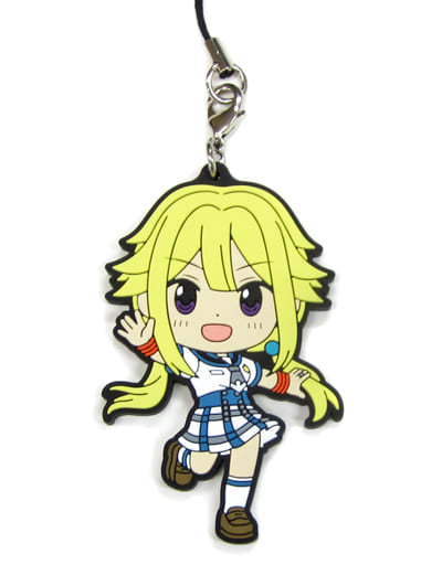 Mizuki Felicia (School Uniform Ver.) Rubber Strap KyunChara Illustrations - Ichiban Kuji Magia Record: Puella Magi Madoka Magica Side Story 2nd Series G Prize (Banpresto) Pre-owned Length Approx. 6.5 cm