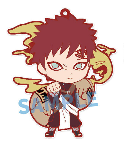 Gaara Naruto Shippuden NARUTO Shippuden Nieten-gomu Rubber Strap by Character Goods