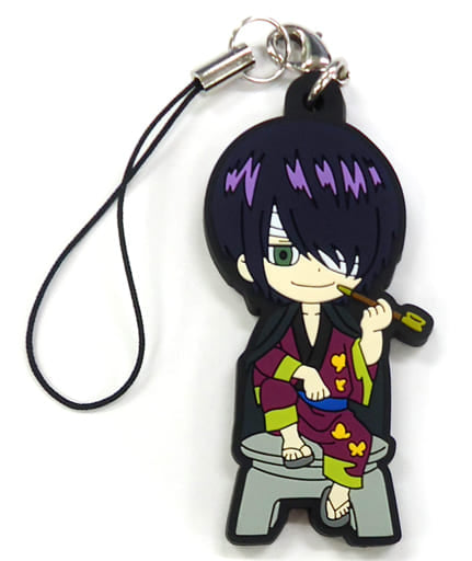 Shinsuke Takasugi Rubber Strap from Gintama Soul Words Exhibition in J-WORLD TOKYO by Namco
