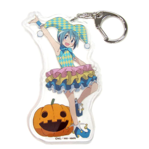 Sayaka Miki Halloween Acrylic Keychain - Puella Magi Madoka Magica - ANIPLEX+ Limited - Approx. 10 cm - Pre-owned