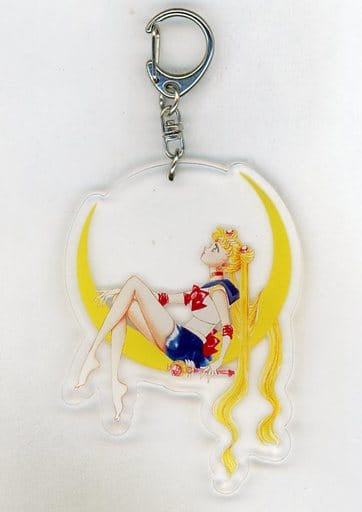 Sailor Moon Acrylic Keychain - Sailor Moon Exhibition (Mitsukoshi Isetan) Single Item Approx. 85 x 65 mm Pre-owned