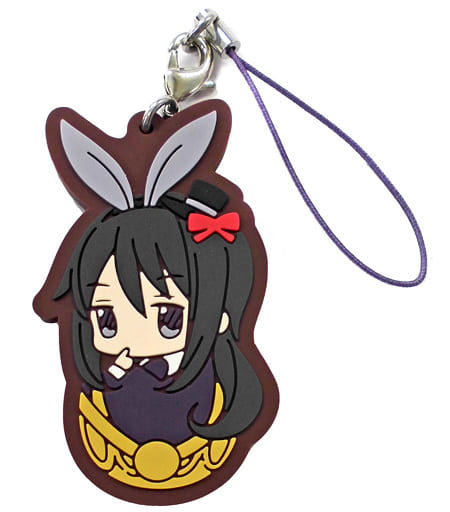 Homura Akemi Rubber Strap - Puella Magi Madoka Magica the Movie: Rebellion Lawson Original Easter Egg Illustration (Length Approx. 6 cm) by SIP