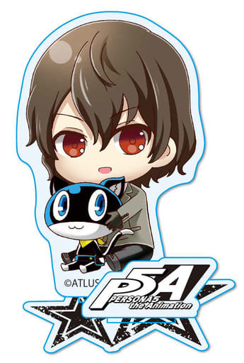 Goro Akechi GyuGyutto Acrylic Figure Persona 5 the Animation
