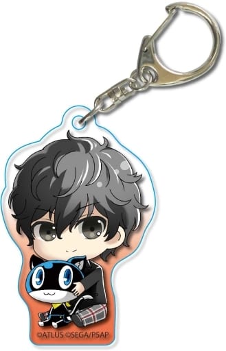 Ren Amamiya Gyu-guyutto Acrylic Keychain Persona 5 the Animation