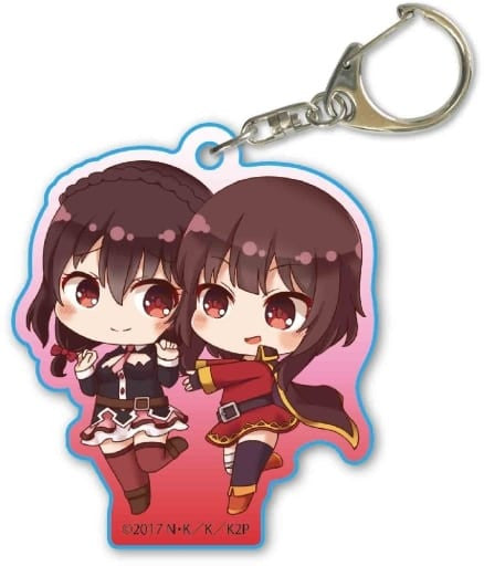 Yunyun & Megumin Tekutoko Acrylic Keychain KonoSuba 2
