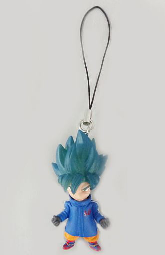 Son Goku ver. Super God Change Strap — Dragon Ball Super: Broly Advance Ticket Bonus (Round 1) Length Approx. 6 cm (Pre-owned)