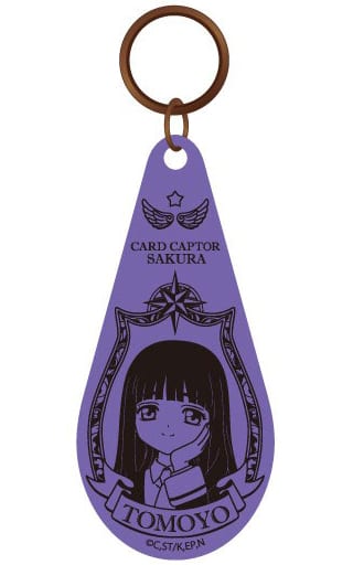 Tomoyo Daidouji Curve Plate Keychain - Cardcaptor Sakura: Clear Card Arc - Acrylic 90 x Approx. 90 x 42 x 3 mm (Pre-owned) Cabinet