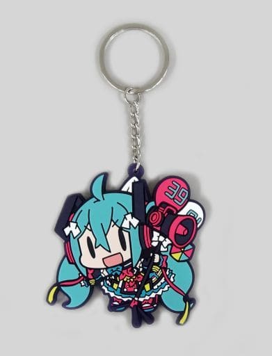 Hatsune Miku Pinch Keychain - Magical Mirai 2018 Ver. Rubber Keyholder Cospa (Approx. 6.3 cm) - Pre-owned