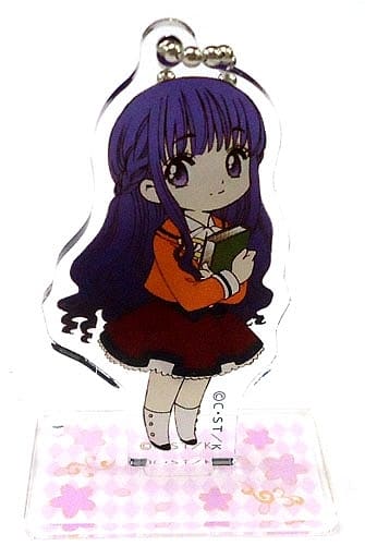 Tomoyo Daidouji Acrylic Stand Keychain - Cardcaptor Sakura Exhibition Stand Acrylic Keychain Collection (Approx. 6 cm, Pre-owned)