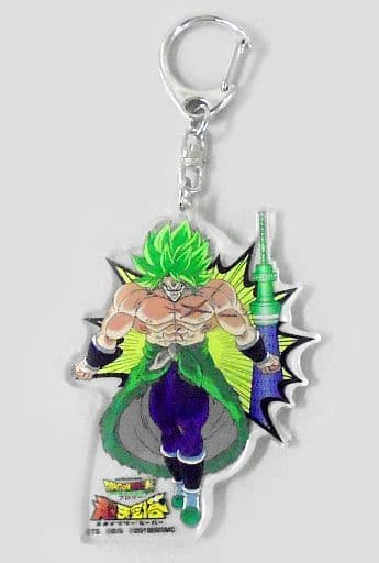 Broly Acrylic Keychain - Dragon Ball Super Event Design (Approx. 8 x 6 cm, Pre-owned)
