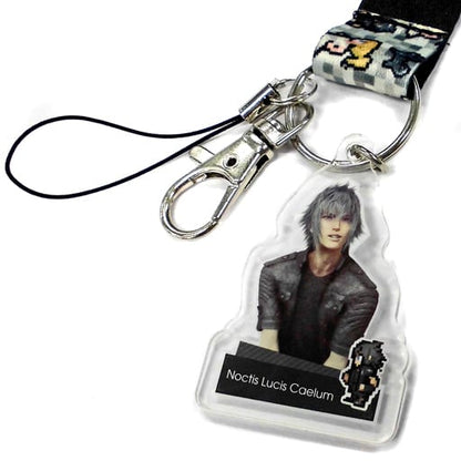Noctis Lucis Caelum Final Fantasy XV SQUARE ENIX CAFE Neck Strap