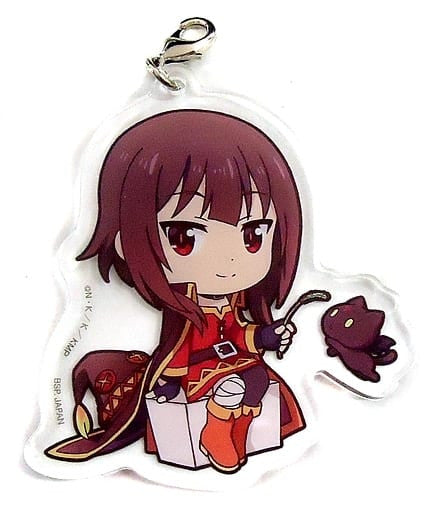 Megumin (Sitting) Acrylic Charm - KonoSuba D Prize