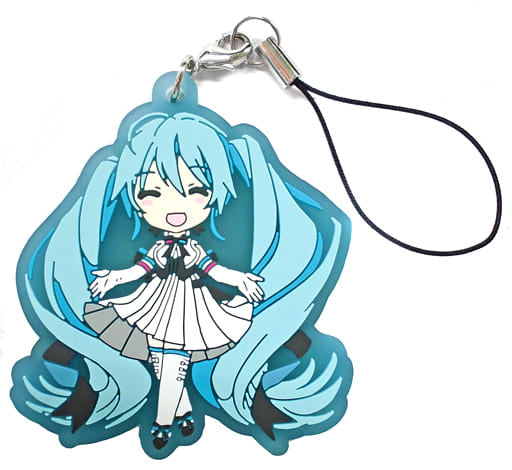 Hatsune Miku Rubber Strap - Hatsune Miku Symphony 2018-2019 - Length Approx. 6 cm - Pre-owned