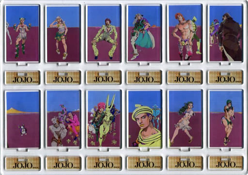 JoJo's Bizarre Adventure Acrylic Diorama "There Is Always a Traitor" - Araki Hirohiko Original Art Exhibition (Shueisha, Pre-owned, Approx. 257 x 128 mm)