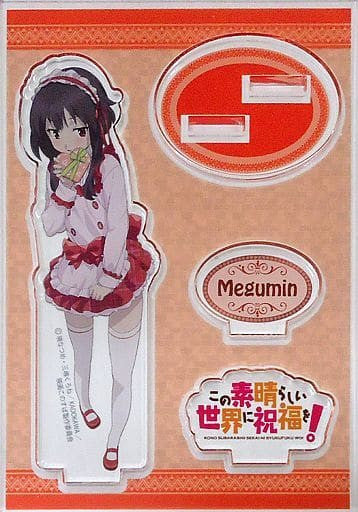 Megumin Acrylic Stand Plate KonoSuba Approx. 110 x 78 mm