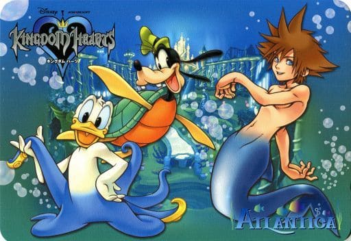 Kingdom Hearts Pad Das Mouse Pad Riku Donald Duck Goofy Mermaid