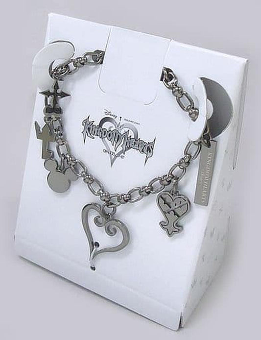 Kingdom Hearts III Monogram Black Bag Charm