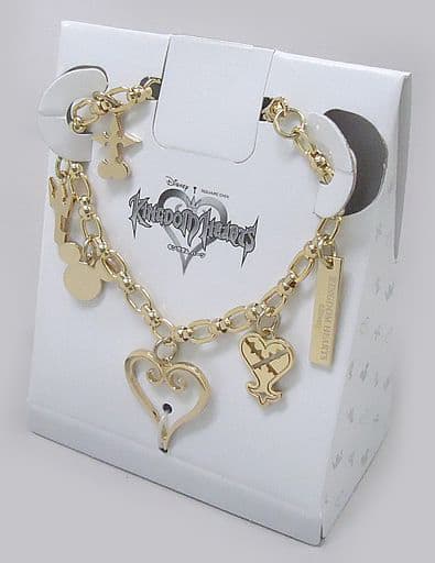 Kingdom Hearts III Monogram Gold Bag Charm