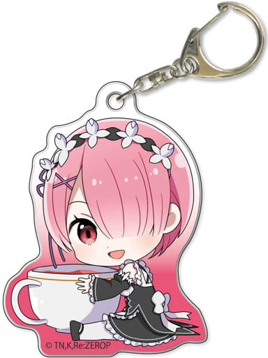 Ram (Teacup) Acrylic Keychain Re:ZERO -Starting Life in Another World