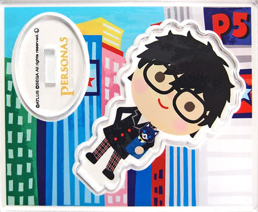 Persona 5 Design Produced by Sanrio Fortune Acrylic Stand Protagonist