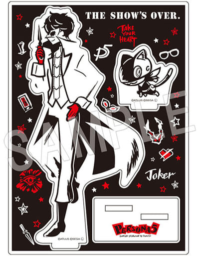 Persona 5 Protagonist Phantom Thief Outfit Acrylic Stand