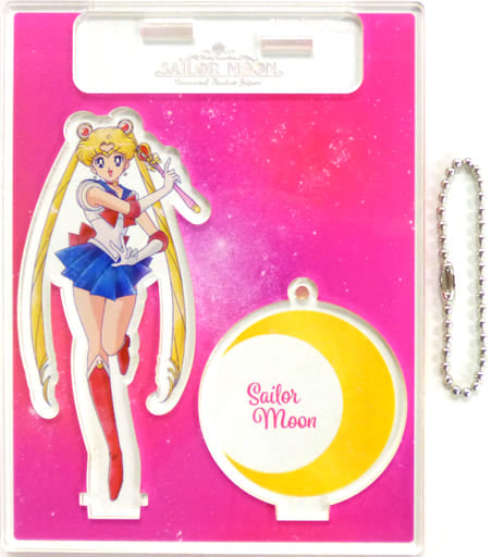 Sailor Moon Collectible Acrylic Keychain - Universal Studios Japan (USJ) Limited, Approx. 12.2 cm, Pre-owned