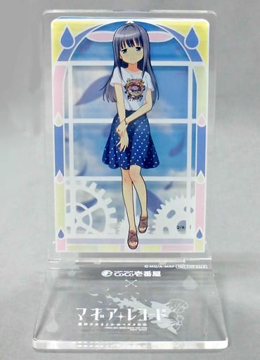 Yachiyo Nanami Acrylic Stand - Puella Magi Madoka Magica × CoCo Ichibanya Menu Bonus (Approx. 60 x 89 mm, Pre-owned)