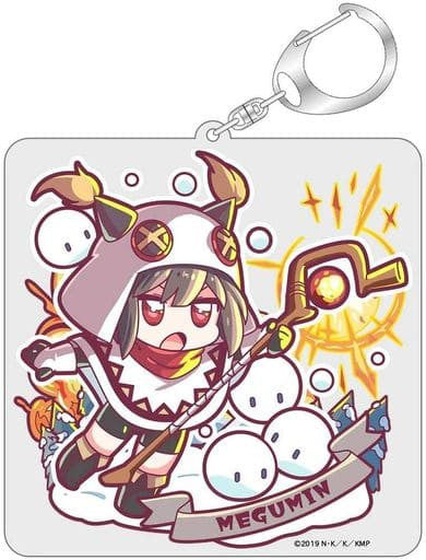 Megumin Snow Spirit One-Scene Acrylic Keychain, No. 2