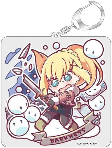 Darkness One Scene Acrylic Keychain - KonoSuba: Legend of Crimson