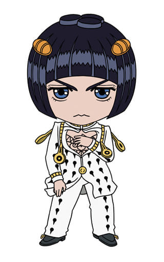 Bruno Bucciarati Rubber Strap Vol. 3 from JoJo's Bizarre Adventure: Golden Wind by Medicos Entertainment, Approx. 65 mm
