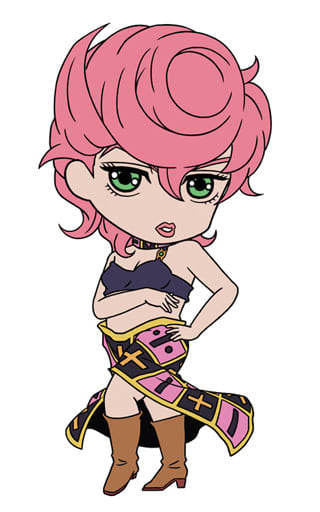 Trish Una JoJo's Bizarre Adventure: Golden Wind Rubber Strap Collection Vol. 3 Strap by Medicos Entertainment, Approx. 65 mm