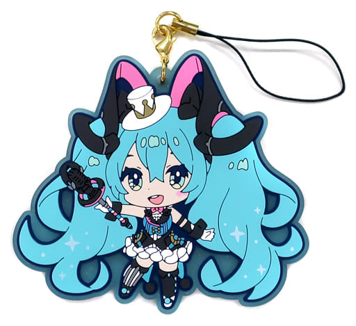 Hatsune Miku Magical Mirai 2019 Rubber Strap Collection - PVC Rubber Strap Approx. 6 x 6 cm - Movic