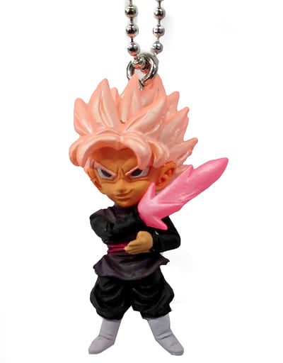 Goku Black (Super Saiyan Rosé) Keychain - Dragon Ball Super UDM BURST 38 (Bandai) - Pre-owned