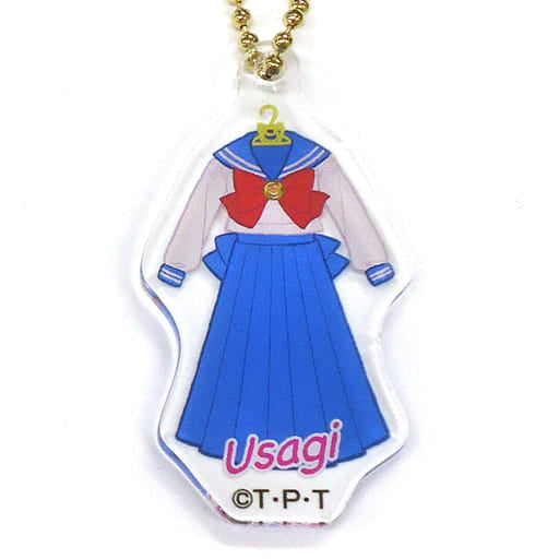 Usagi Tsukino / Sailor Moon Acrylic Keychain - Sailor Moon Cafe 2019 in BOX CAFE Uniform ver. - Approx. 5 cm (Legs)