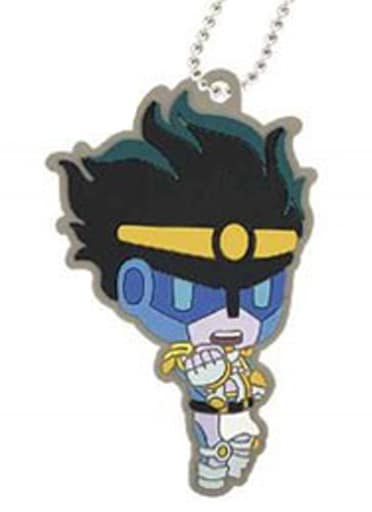 Star Platinum JoJo's Bizarre Adventure: Part 4, Diamond Is Unbreakable JoJo's Pita-Pata-Pop Stand Rubber Mascot Keychain by Hase Pro and Bandai