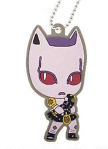 Killer Queen JoJo's Bizarre Adventure: Part 4, Diamond Is Unbreakable Stand Rubber Mascot Keychain by Hase-Pro and Bandai