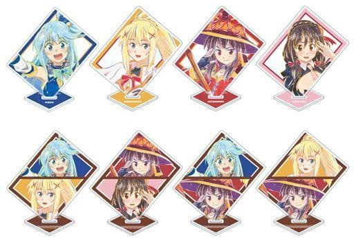 KonoSuba: Legend of Crimson Ani-Art Acrylic Stand Complete 8-Type Set