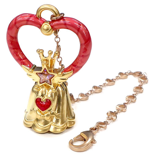 Chibiusa / Sailor Chibi Moon Candy Carillon Bag Charm - Q-pot. x Sailor Moon - Approx. 5 x 4 cm - Pre-owned