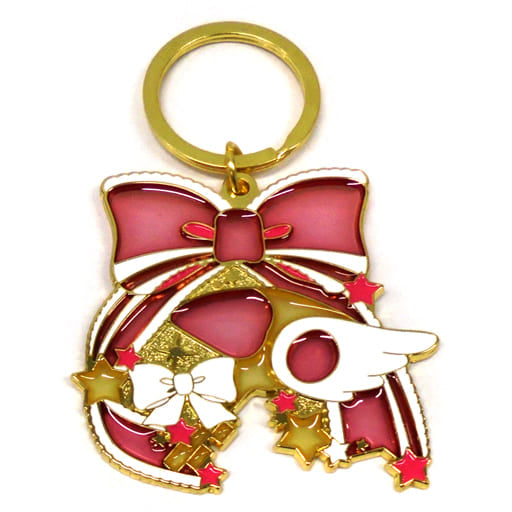 Sealing Key Clear Metal Charm E Prize - Cardcaptor Sakura: Clear Card Arc Ichiban Kuji Present Collection (Bandai Spirits) - Length Approx. 5.5 cm - Pre-owned