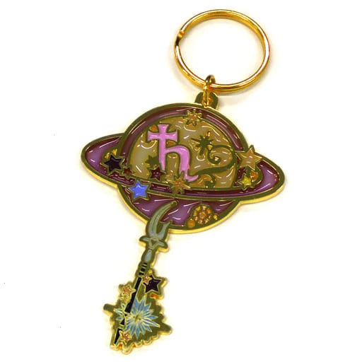 Sailor Saturn Stained Glass Style Charm - Ichiban Kuji Sailor Moon Dreamy Colors Collection E Prize (Length Approx. 7 cm) BANDAI SPIRITS