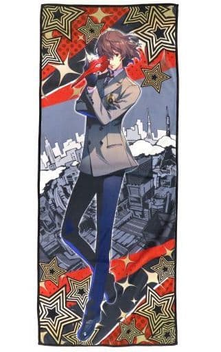 Goro Akechi Double-Sided Face Towel - Persona 5 The Royal