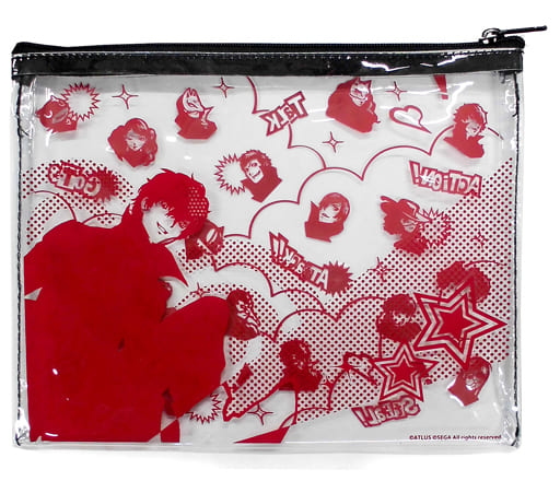 Persona 5 The Royal Phantom Thieves Clear Pouch