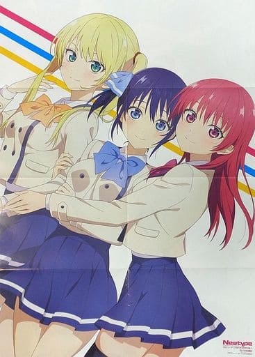 B2 Double-Sided Poster - Girlfriend, Girlfriend / The Aquatope on White Sand (Newtype Oct 2021)