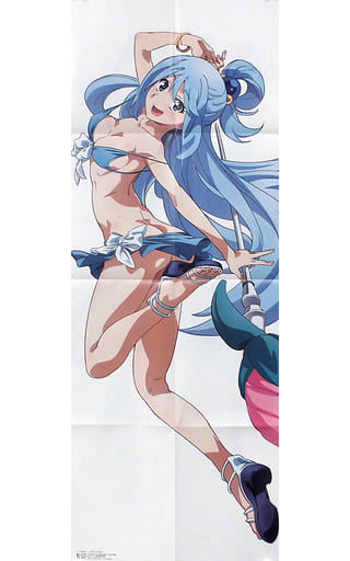 KonoSuba Megumin & Aqua Double-Sided Swimsuit Long Poster