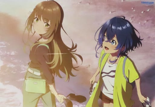 B2 Poster Asuna & Kukuru/Fuuka - SAO Progressive x Aquatope (Newtype Dec 2021)