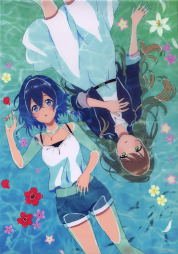 Kukuru & Fuuka A3 Clear Poster - The Aquatope on White Sand Blu-ray Vol.1 Bonus